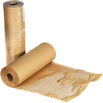 Immagine di carta a nido d&#039;ape, da imballaggio Materiali di per articoli sensibili Materiale imbottitura il trasporto e pacchi, 50cm/30M 80g