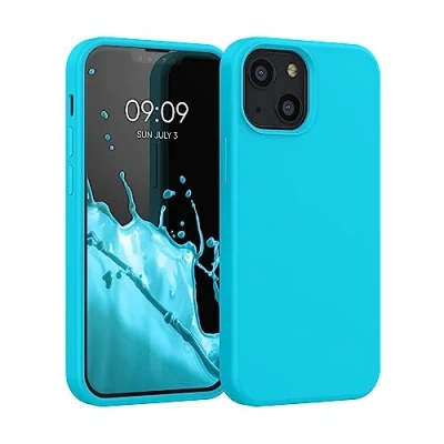 Immagine di kwmobile Cover per Apple iPhone 13 mini Custodia Back Case Smartphone in Silicone TPU Protezione Gommata ghiaccio freddo