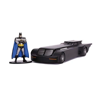 Immagine di Jada Dc Batman Animated Series Batmobile, 253213004, + 8 Anni, Scala 1:32, con Personaggio Incluso