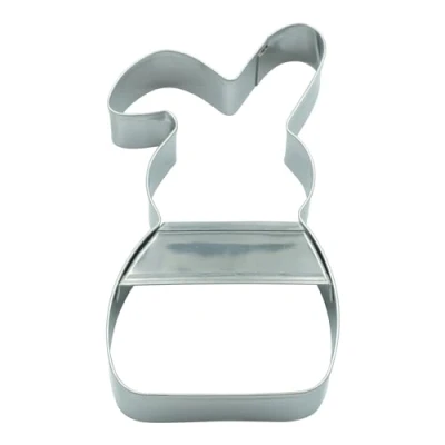 Immagine di BekkiB Tagliapasta &quot;Coniglio&quot; Stampo grande circa 11,5 x 6 cm Stampino Per biscotti in acciaio inox lavabile lavastoviglie cuocere e pan di zenzero 881462