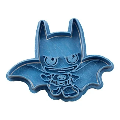 Immagine di Cuticuter Batman Chibi Supereroi di Biscotti, Blu, 8 x 7 1.5 cm