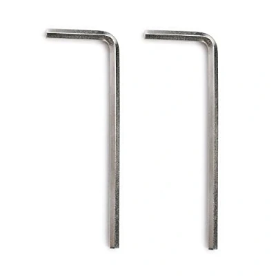 Immagine di Musiclily Basic Metrico 3,0mm Chiave a Brugola in Acciaio per Capostasto Bloccacorde Floyd Rose, Nichel (Set di 2)