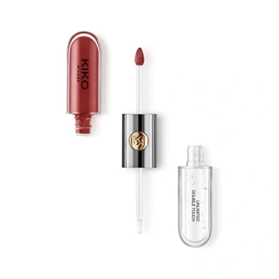 Immagine di KIKO Milano Unlimited Double Touch Tinta labbra, Donna, Taglia: 6 ml, 106 satin ruby red
