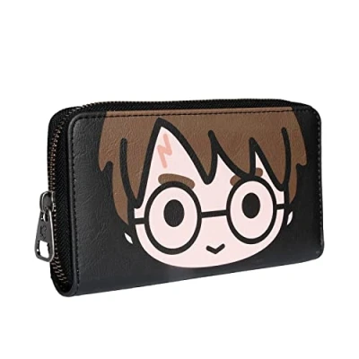 Immagine di Karactermania Harry Potter Chibi Essential Portafoglio, Donna, Taglia: One Size, Marrón