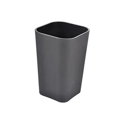 Immagine di douceur d&#039;Intérieur Bicchiere da Bagno di plastica 7 x 11 cm Vitamina Nero