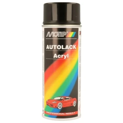 Immagine di MOTIP 46830 Veicolo Vernice combinata aerosol nero Kompakt red glossy 400 ml