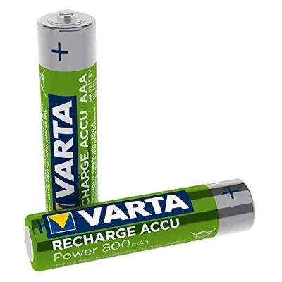 Immagine di Varta RECH.AC.Power AAA800mAh BLI2 Batteria ricaricabile Ministilo (AAA) NiMH 800 mAh 1.2 V 2 pz.