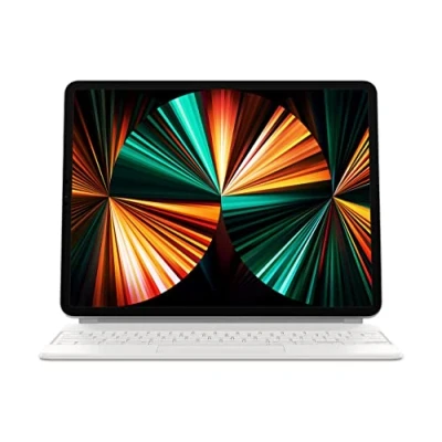 Immagine di Apple Magic Keyboard (per iPad Pro 12,9&quot; 5ª generazione) Spagnolo Bianco