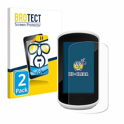 Immagine di brotect Pellicola Protettiva per Garmin Edge Explore 2018 Protezione Schermo (2 Pezzi) [Trasparente, Anti Impronte]