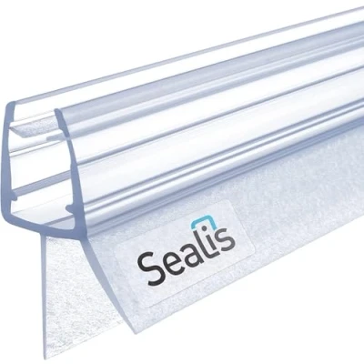 Immagine di Sealis, guarnizione di ricambio per doccia, 70 cm, cabina 5 mm/6 mm/7 mm/8 mm spessore, colore trasparente