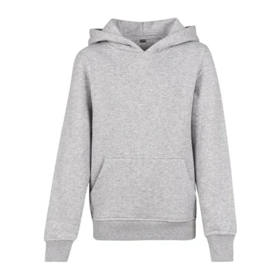 Immagine di Build Your Brand By117 basic Kids Hoody Felpa con Cappuccio, Grigio Erica, 146 152 Uomo