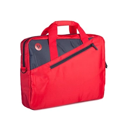 Immagine di MONRAY NGS GINGER RED Valigietta per Ordinatore Portatile Laptop fino a 15,6&#039;&#039;, Borsa Computer con Scomparti e Tasca Esterna, Colore Rosso Antracite
