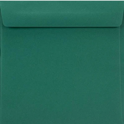 Immagine di Netuno 100x busta lettera quadrata verde scuro 155x 155 mm 90g Burano English green colorata bella per partecipazioni biglietti inviti augurii buste eleganti envelopes