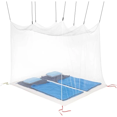 Immagine di Cocoon Box Mosquito Net Double ultralight Dimensioni: 200 x cm, colore: bianco