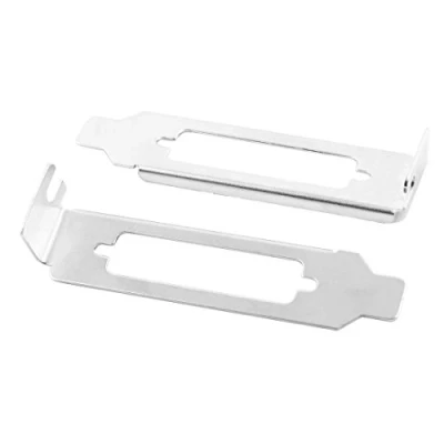 Immagine di a16122300ux0188 LPT Parallel Port Low Profile PCI Bracket Plate Pack of 2