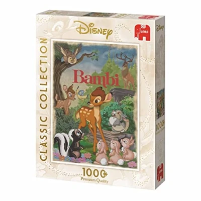 Immagine di Jumbo Collezione Classic Bambi Puzzle, Multicolore, 19491