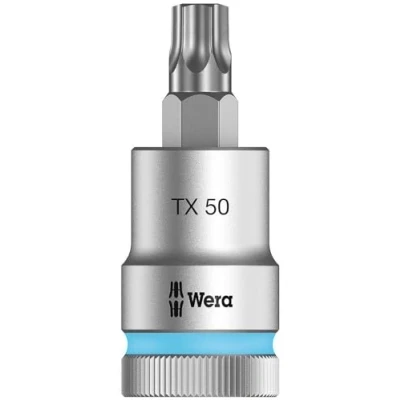 Immagine di Wera 8767 C HF 05003836001 Esalobo Interno (TX) Inserto giravite a bussola T 50 1/2 (12.5 mm)