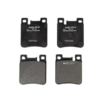 Immagine di DELPHI LP841 Kit pastiglie freno Predisposto per contatto segnalazione usura con lamierino anticigolío senza accessori MERCEDES BENZ: CLK Coupe