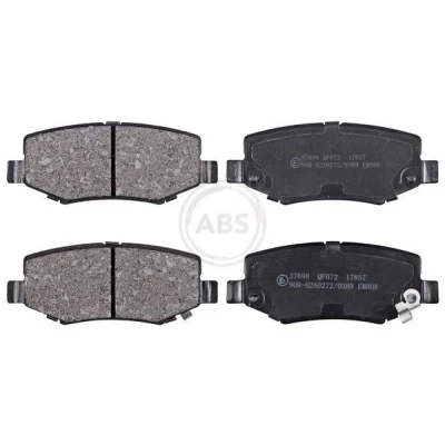 Immagine di A.B.S. 37698 Kit pastiglie freno con segnalatore acustico usura JEEP: WRANGLER 3, Compass, Cherokee IV, DODGE: Nitro SUV