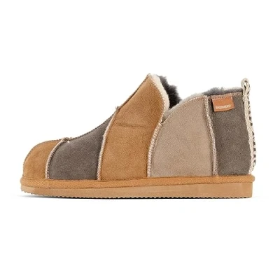 Immagine di Shepherd of Sweden Pantofole Annie in pelle di pecora, da donna, 100% vera comfort, morbide e calde, Patchwork Edizione Limitata, 39.5 EU