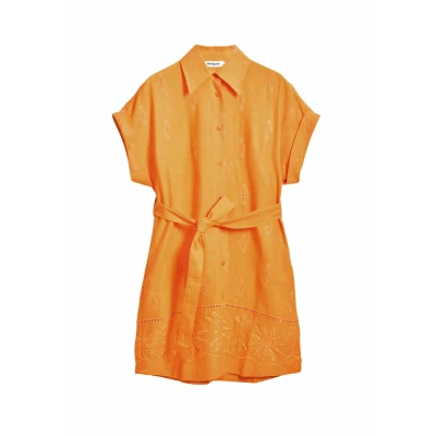 Immagine di Desigual Abito a camicia, Donna, Taglia: Medium, Orange