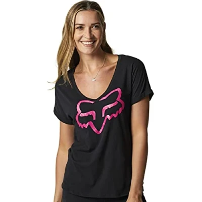 Immagine di Fox Racing Boundary SS Top, Camicia Donna, Nero, XS