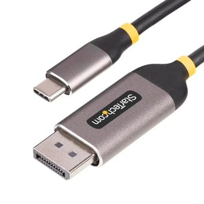 Immagine di StarTech.com Cavo USB C a DisplayPort da 3m, 8K 60Hz, 4K 144Hz, HDR, Adattatore Tipo DP 1.4, Compatibile USB4/TB3/4