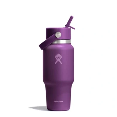 Immagine di Hydro Flask 24oz / 709ml Wide Mouth Travel bottle + Flex Straw Cap Water