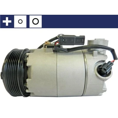 Immagine di MAHLE ORIGINAL ACP 1385 000S Compressore Aria Condizionata 6VS14ec 12 PAG 46 SP A2 R 1234yf, 134a con anello tenuta, innesto elettromagnetico