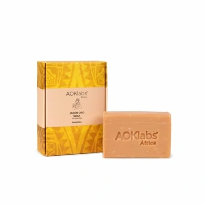 Immagine di Aoklabs Prebiotic Rose Gold Soap protegge da infezioni, perdita di idratazione, irritazioni e infiammazioni grazie a una combinazione ingredienti dalle proprietà antisettiche 100g.