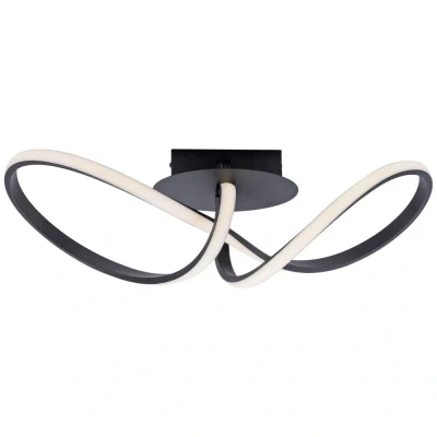 Immagine di Just Light 15403 18 MARIA Plafoniera LED (monocolore) 15.5 W Nero