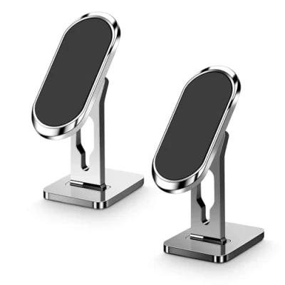 Immagine di Viedouce Porta Cellulare Magnetico Auto, 2 Pezzi Supporto Telefono Auto Calamita, 360 Universale Cruscotto Portacellulare, Compatibile con iPhone, Samsung Galaxy, Xiaomi, Huawei, LG ECC