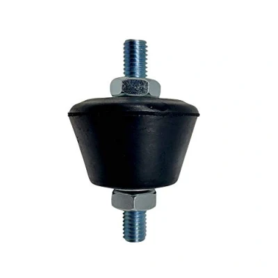 Immagine di DOJA INDUSTRIAL Supporti Gomma Antivibrazione Condizionatore M8 4 Pezzi Silent Block Piedini Motore Climatizzatore Esterno Antivibranti in Gomma, Raffreddamento rapido