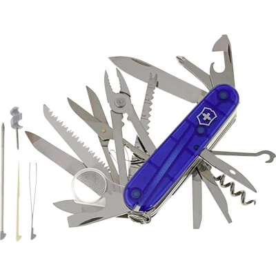 Immagine di Victorinox SwissChamp 1.6795.T2 Coltellino svizzero Numero funzioni 33 Blu (trasparente)