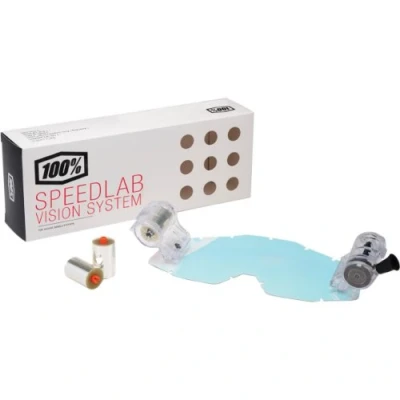Immagine di STRATA Maschera Roll off MX 100 Percent Accuri Svs incl. Lens 2 Canisters Mud (Default, Incolore)