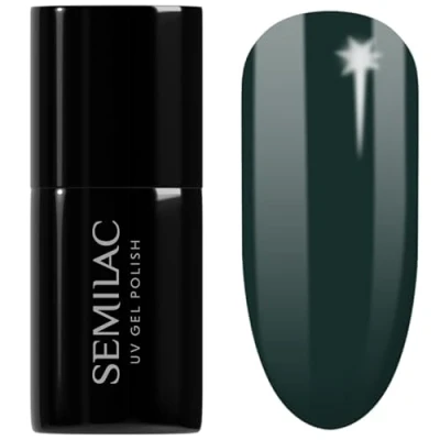 Immagine di Semilac UV Smalto Semipermanente 422 Deep Forest Green 7ml