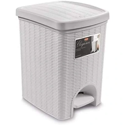 Immagine di Stefanplast Pattumiera per Raccolta differenziata 20 LT Secchio Spazzatura Elegance Colore Bianco