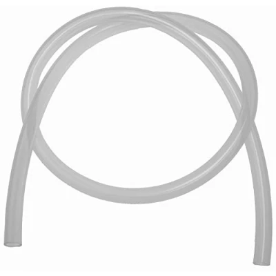 Immagine di Tubo in silicone 1 m, 10 x 14 mm, interno esterno 16 trasparente, elastico, per uso alimentare, senza BPA