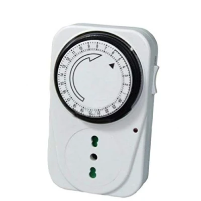 Immagine di FAST WORLD SHOPPING ® Timer 24 Ore Orologio Programmabile Temporizzatore Programma Clock Spina Presa