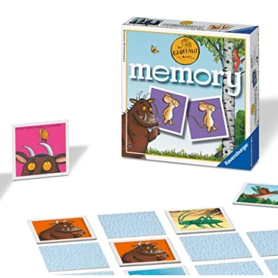 Immagine di Ravensburger The Gruffalo Mini Memory Game Matching Picture Snap Pairs For Kids Age 3 Years and Up Toy