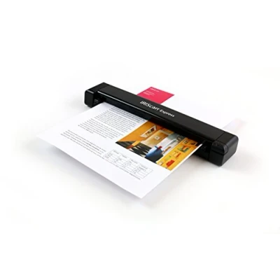 Immagine di IRIScan Express scanner a4 portatile 8PPM v4: editor PDF gratuito, simplex, USB, PDF, scansione in Word, XLS, biglietti da visita Outlook, fotografico, documenti Win.