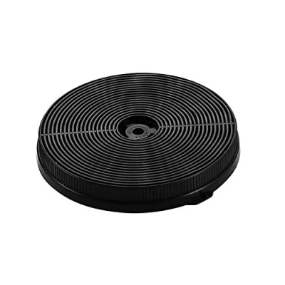 Immagine di 1 x filtro a carbone di ricambio CF K per il coperchio del fornello sottopensile TopStrong EUTF2360S, EUTF2360B, 140 mm