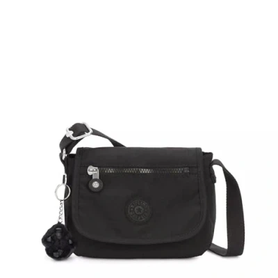 Immagine di Kipling Sabian Crossbody Borsa a tracolla da donna, confezione 1, Nero Noir, 7.75&quot;L x 5.75&quot; H 3.5&quot; D, Mini