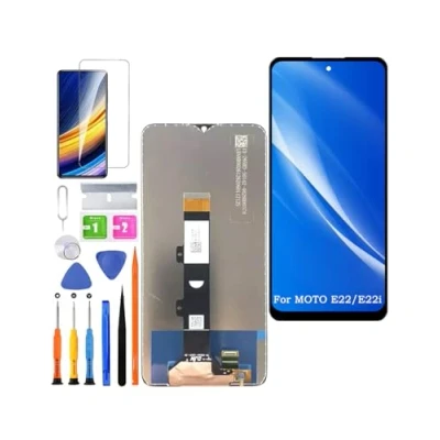 Immagine di HLYGZX Display originale di ricambio per schermo LCD Motorola Moto E22 / E22i XT2239 Touch Digitizer Assembly Kit parti riparazione