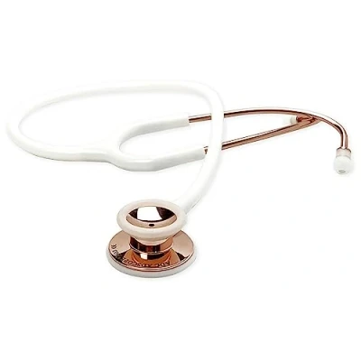 Immagine di ADC Adscope 603 Stetoscopio clinico per uso pediatrico Oro rosa/bianco