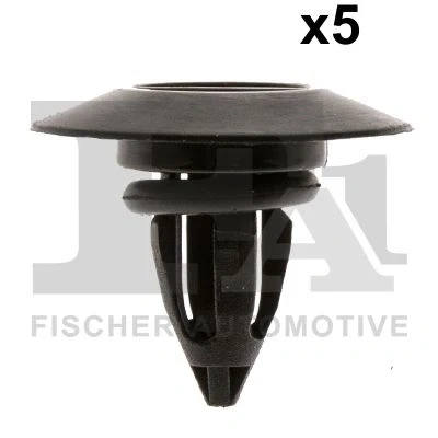 Immagine di FA1 10 10004.5 Clip, Fregio/Modanatura protettiva nero