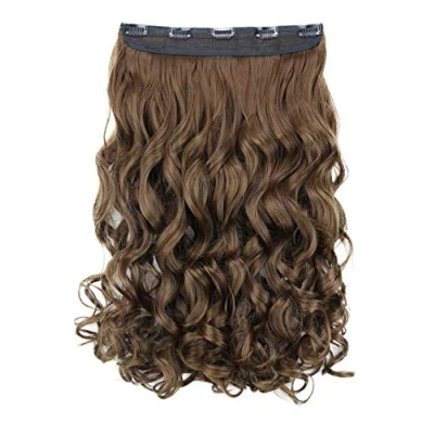 Immagine di CAISHA 70cm Clip In ExtensionsExtensions Per I Capelli Posticcio Liscio Marrone C62 1