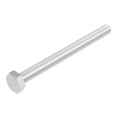 Immagine di SECCARO Viti a testa esagonale, M6 x 70 mm, in acciaio inox V2A VA A2, DIN 933/ISO 4017, esagonali esterni, 20 pezzi