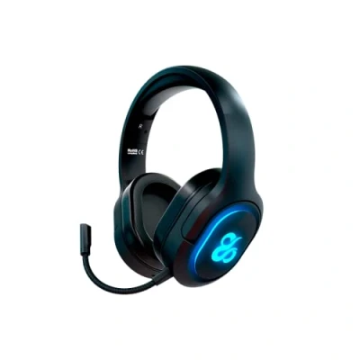 Immagine di Newskill Scylla Cuffie da Gioco Senza Fili con Microfono Completamente Rimovibile compatibili PC, PS4, Xbox One, Nintendo Switch e Smartphone (Effetti di Illuminazione RGB), Nero