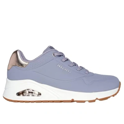 Immagine di Skechers Uno Shimmer Away, Scarpe da Ginnastica Donna, Viola, 39.5 EU